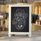 Flash Furniture Whitewashed Magnetic Tabletop/Hanging Chalkboard HFKHD-GDIS-CRE8-522315-GG - alternate 1